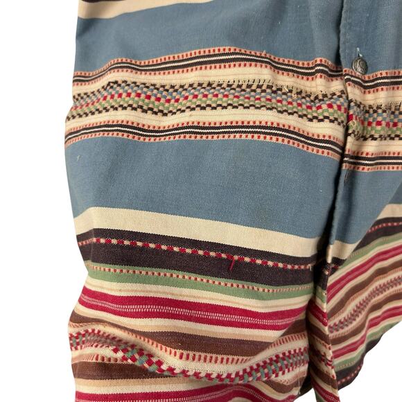 Vintage Orvis Southwestern Print Long Sleeve Button Down Shirt Mens Medium AS IS - Picture 3 of 9